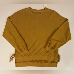 Sonoma Side Tie Oversized Tunic Sweatshirt Size XS NWT